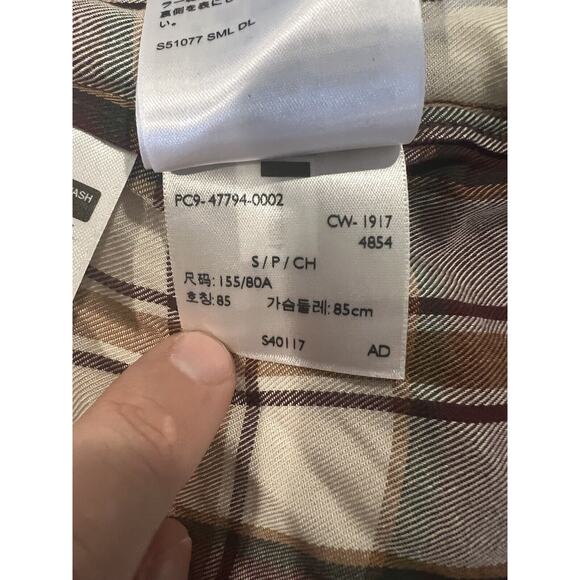 NWT Levi’s Ryan One Pocket Boyfriend Shirt Small - Picture 11 of 14